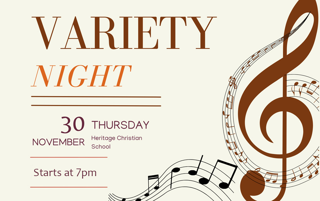 Variety Night-Nov. 30th - Click on image for streaming